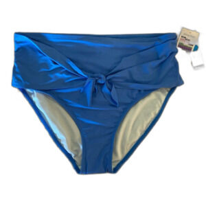 NEW Time and Tru Bikini  Bottoms Size Medium 8-10  High Waist (top available)